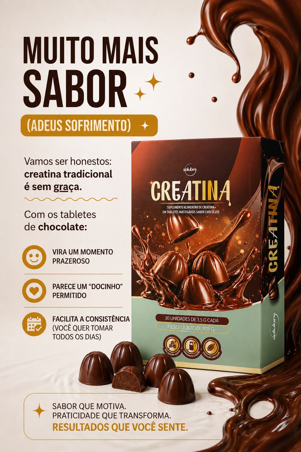 Showcase Creatina Salubre